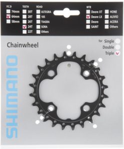 Plateau 24 dents Shimano SLX FC-M660-10 Plateau 24 dents Shimano SLX FC-M660-10