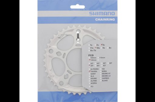 Shimano Plateau Tiagra FC-4603 39 dents argent