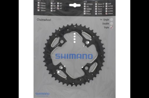 Shimano Plateau Deore LX FC-T551 44 dents AE pour protège-chaîne