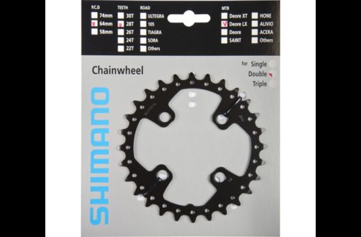 Shimano plateau FC-M675 28 dents AJ-Type