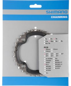 Shimano plateau FC-M670 32 dents AE-Type Shimano plateau FC-M670 32 dents AE-Type