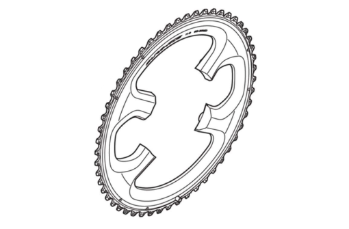 Shimano Plateau Dura-Ace FC-9000 52 dents MC-Type pour 52-38 dents