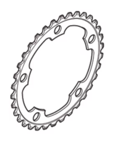 Shimano Plateau Claris FC-2350 34 dents noir Shimano Plateau Claris FC-2350 34 dents noir