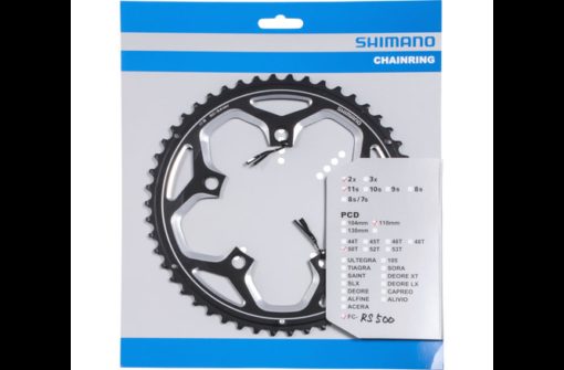 Shimano Plateau FC-RS500 50 dents MJ noir
