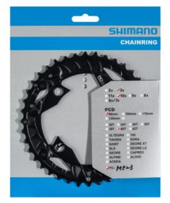 Plateau Shimano FC-M523 40 dents AN noir Plateau Shimano FC-M523 40 dents AN noir