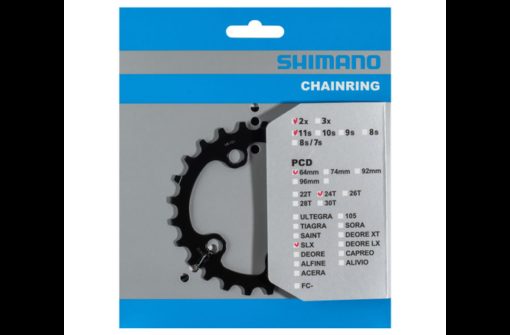 Shimano plateau SLX FC-M7000 24 dents BB blister