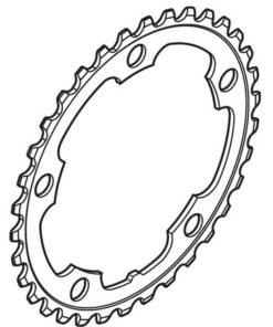 Shimano Plateau 2200 FC-2350 34 dents argent Shimano Plateau 2200 FC-2350 34 dents argent