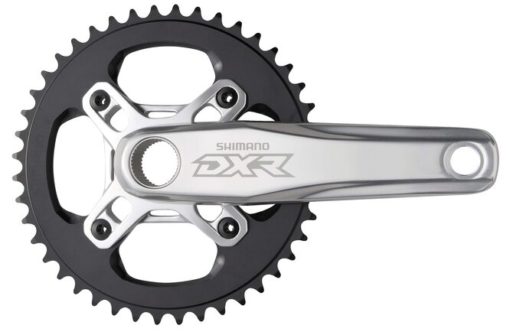 Shimano Pédalier DXR FC-MX71 Hollowtech II 170 mm sans plateau avec vis box