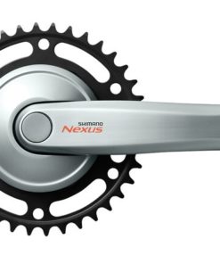 Shimano Pédalier Nexus FC-C6000 carré 170mm 33d argent Shimano Pédalier Nexus FC-C6000 carré 170mm 33d argent
