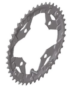 Shimano Plateau Alivio FC-T4010 26 dents avec garde chaîne Shimano Plateau Alivio FC-T4010 26 dents avec garde chaîne