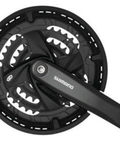 Shimano Pédalier FC-M371-L carré 170 mm 44x32x22 noir box Shimano Pédalier FC-M371-L carré 170 mm 44x32x22 noir box