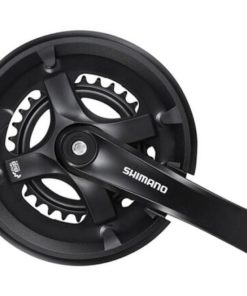 Shimano Pédalier TY FC-TY501 170 mm 46X30 protège chaîn noir Shimano Pédalier TY FC-TY501 170 mm 46X30 protège chaîn noir