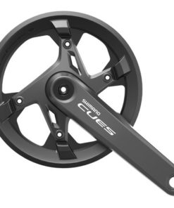 Shimano Pédalier CUES FC-U6000 170 mm 42 dents protège chaîn Shimano Pédalier CUES FC-U6000 170 mm 42 dents protège chaîn