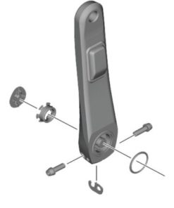 Shimano Manivelle FC-R8100-P gauche 160 mm