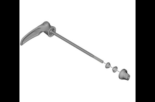 Shimano complet blocage rapide 133 mm pour HB-T4000 (5-1/4")