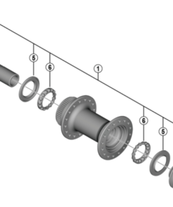 Shimano axe HB-R7070 Shimano axe HB-R7070