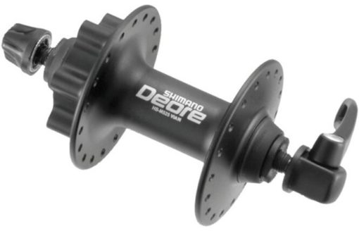 Shimano Moyeu avant Deore HB-M525 100mm 6-t 6-t serrage rapide argent box