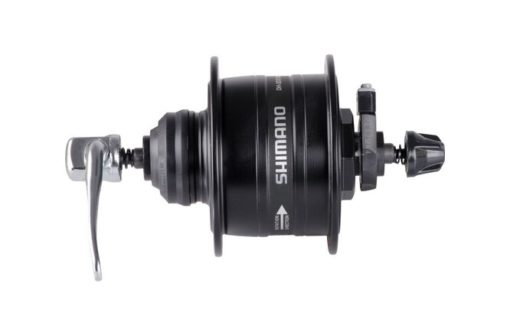 Shimano moyeu à dynamo DH-3D37 C-L 100mm 36-t 6V/3W SR 133mm noir box