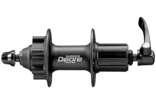 Shimano Moyeu arrière Deore FH-M525-A 135 mm 36-t 8/9-v 6-t ser/rap noir box