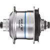 Shimano moyeu à dynamo DH-T4000 V-B 100mm 32-t 6V/1.5W SR argent box Shimano moyeu à dynamo DH-T4000 V-B 100mm 32-t 6V/1.5W SR argent box
