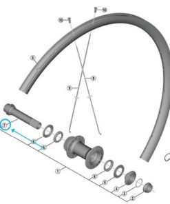 Shimano Axe WH-RS170