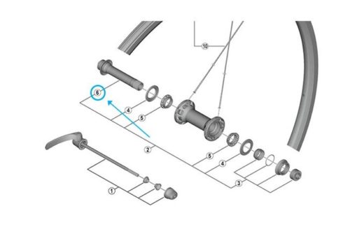 Shimano Axe WH-RS700
