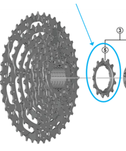 Shimano Pignon CS-LG400 13 dents Shimano Pignon CS-LG400 13 dents