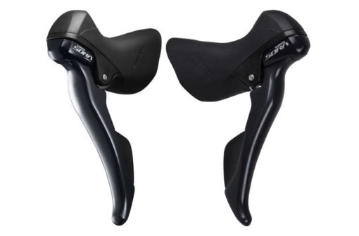 Shimano Levier/manette Sora ST-R3000 pair 3×9-v. Du-Con box a/câbles+gaines