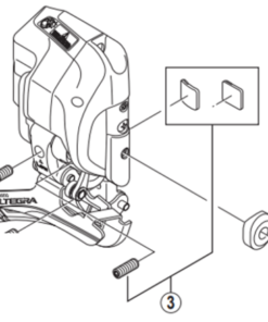 Shimano Vis de réglage FD-6770-F Shimano Vis de réglage FD-6770-F