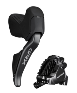 Shimano Set frein à disque GRX BR-RX820 avec ST-RX825 Di2 arrière Shimano Set frein à disque GRX BR-RX820 avec ST-RX825 Di2 arrière