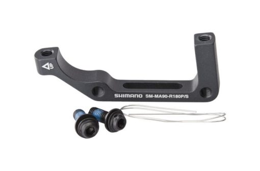 Shimano Adaptateur arrière SM-MA90 Postmount>Standard 180 mm avec vis/fil box