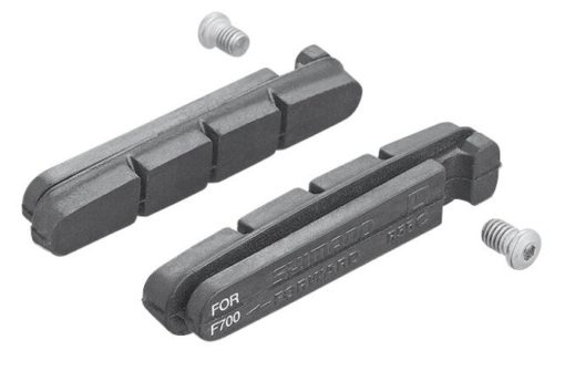 Shimano Gommes de frein R55C3 avec vis fixation paires blister