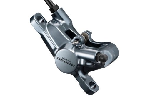 Shimano Frein à disque Deore BR-M6000 avant/arrière PM plaquettes résine arg.