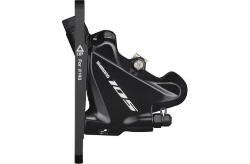 Shimano Frein à disque105 BR-R7070 Route flatmount plaquettes resin noir box