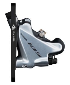 Shimano Frein à disque BR-R7070 Route flatmount plaquettes resin argent box