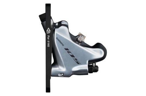 Shimano Frein à disque BR-R7070 Route flatmount plaquettes resin argent box