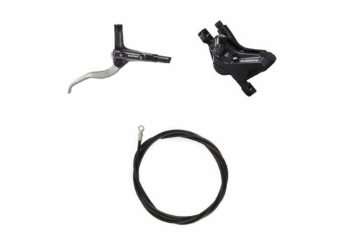 Shimano Set fr. à dis. MT401 arrière a/BR-MT420 PM 1700mm résine argent box