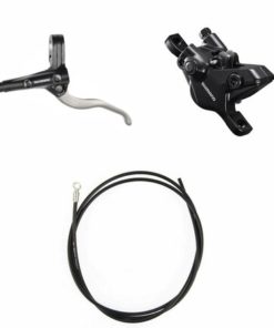 Shimano Set fr. à dis. MT401 avant a/BL-M401 PM plaq. d. frein ré. argent