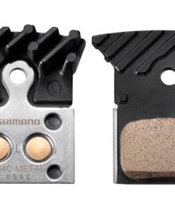 Shimano Plaquettes L04C métal avec lamelles paire Shimano Plaquettes L04C métal avec lamelles paire