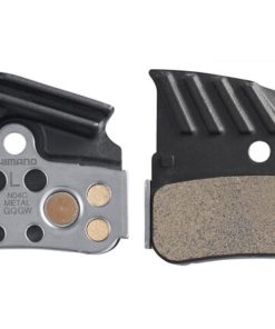 Shimano Plaquettes N04C métal avec lamelles paire Shimano Plaquettes N04C métal avec lamelles paire