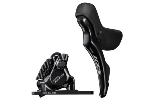 Shimano Set frein à disque 105 BR-R7170 avec ST-R7120 avant noir