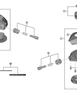 Shimano Boulon de fixation d'axe et cache de levier SL-M7100 Shimano Boulon de fixation d'axe et cache de levier SL-M7100