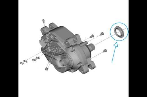 Shimano bague de verrouillage pour DU-EP801 / DU-EP600