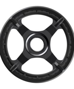 Shimano Plateau STEPS CR-ET600 38 dents 50 mm ligne de chaîne avec 2 x protège-chaîne