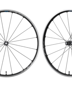 Shimano Paire de roues WHRS500 28" 10/11 vit. pneu/tubless QR gris box Shimano Paire de roues WHRS500 28" 10/11 vit. pneu/tubless QR gris box