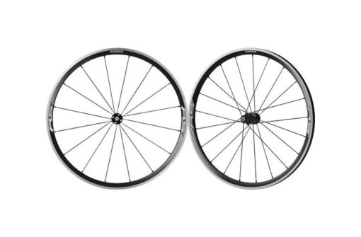 Shimano Paire de roues WH-RS330 28" 10/11-vititesses pneu noir box