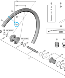 Shimano Rayon WH-RX880-TL-R12 280mm Shimano Rayon WH-RX880-TL-R12 280mm