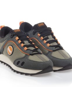 Colmar Shoe Men Travis Sport Umby 065 khaky green-black-orange 42