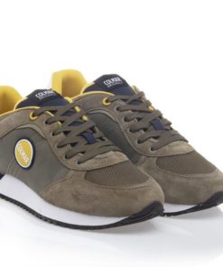 Colmar Shoe Men Travis Plus Colors 025 military green-navy-yellow 39