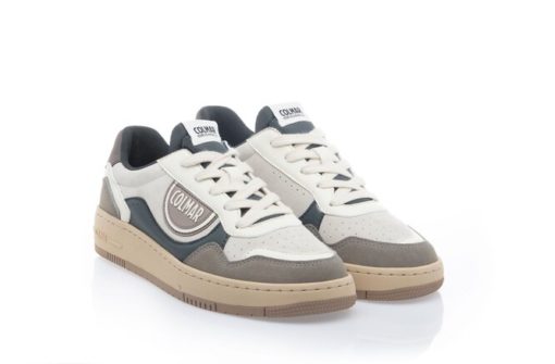 Colmar Shoe Men Austin Suit 035 off white-warm gray-bottle green 42